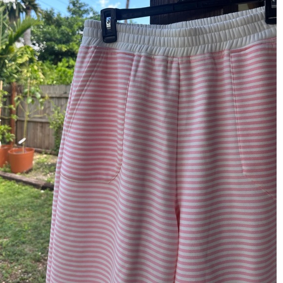 Sun-kissed Coconut “ Sara “ Sun-kissed Coconut Pink Stripe Sweat Pants ONLY 84 - Picture 3 of 7